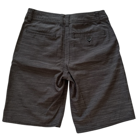 3/$20 O’Neill Boys Hybrid Quick-Dry Stretch Shorts Heather Black Size 24 Classic - Picture 3 of 9